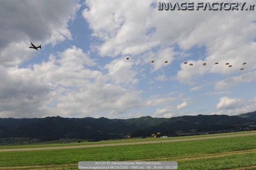2011-07-01 Zeltweg Airpower 5640 Parachutists